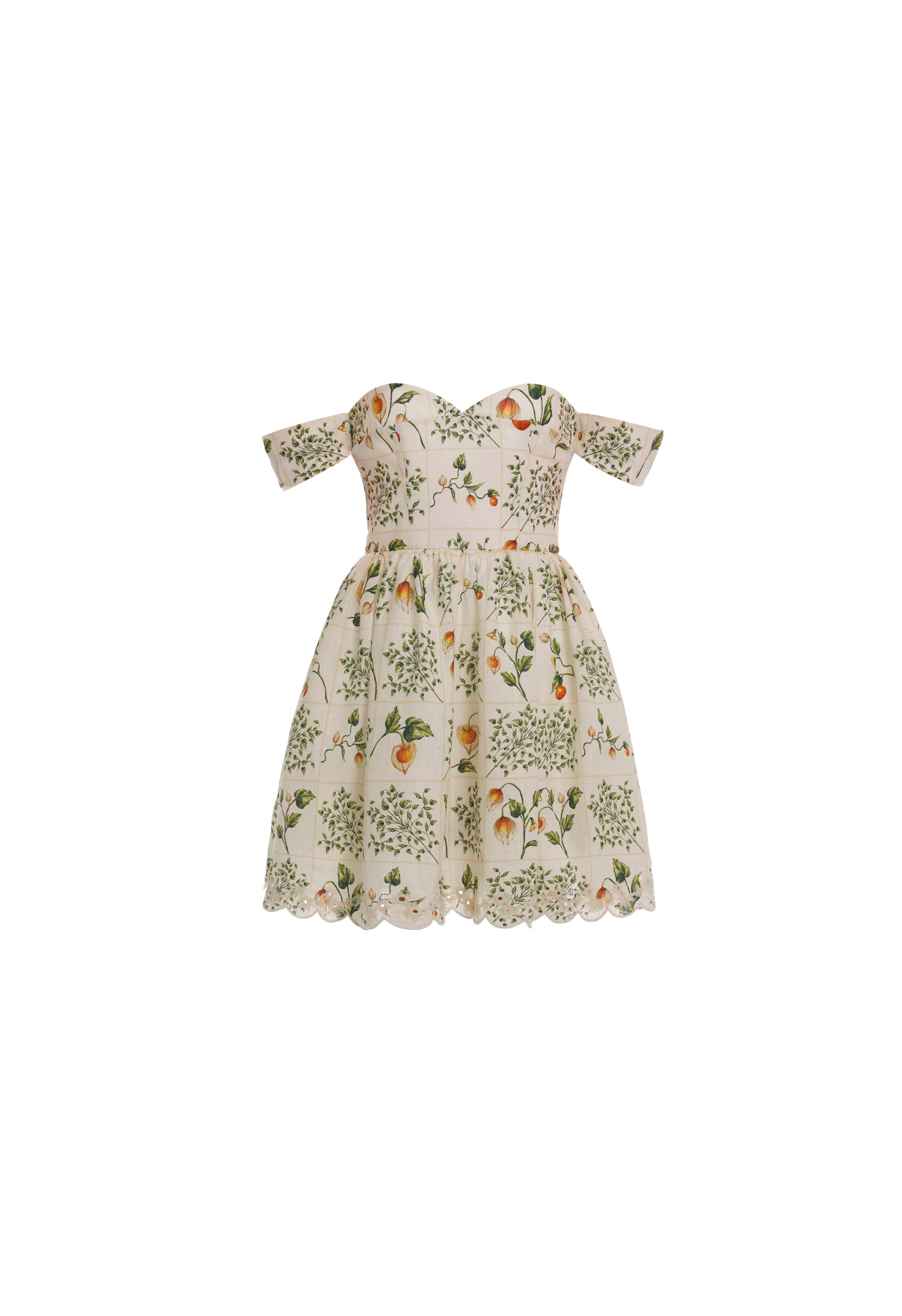 Poesia Uchuva Mini Dress