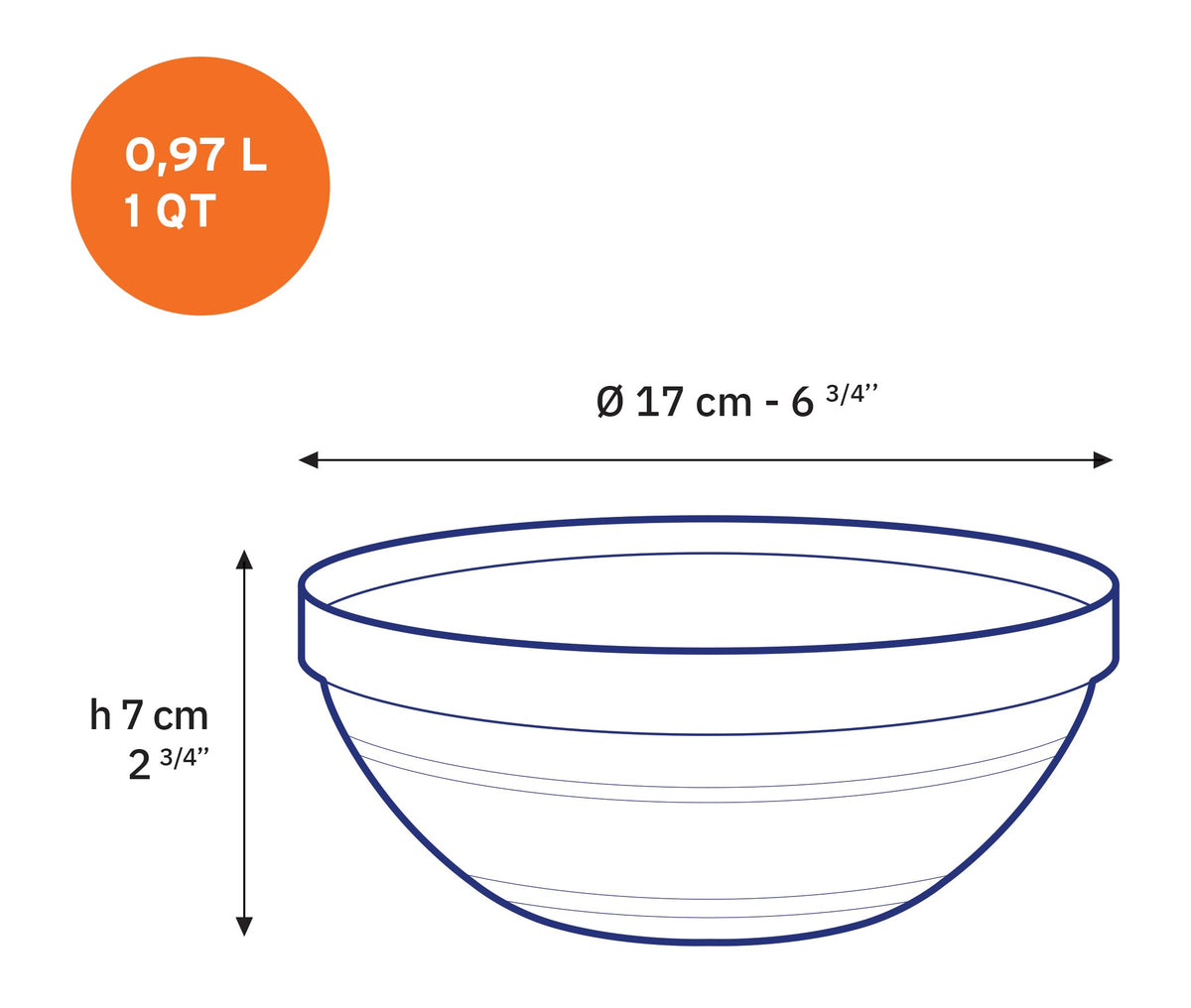 Le Gigogne Green Stackable Bowl