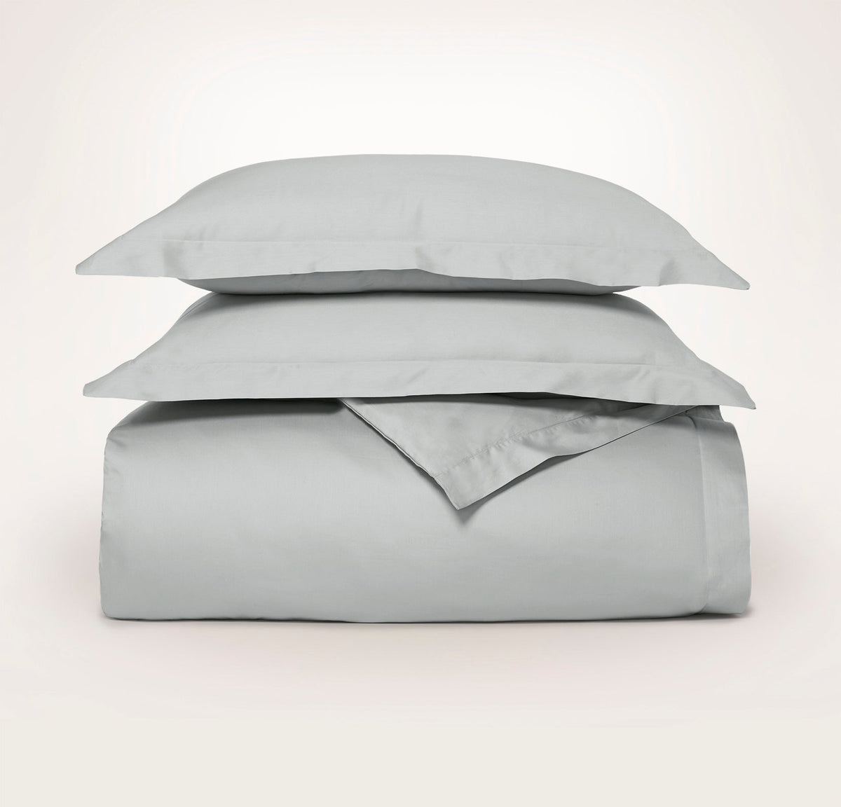 Signature Hemmed Duvet Set in Shore