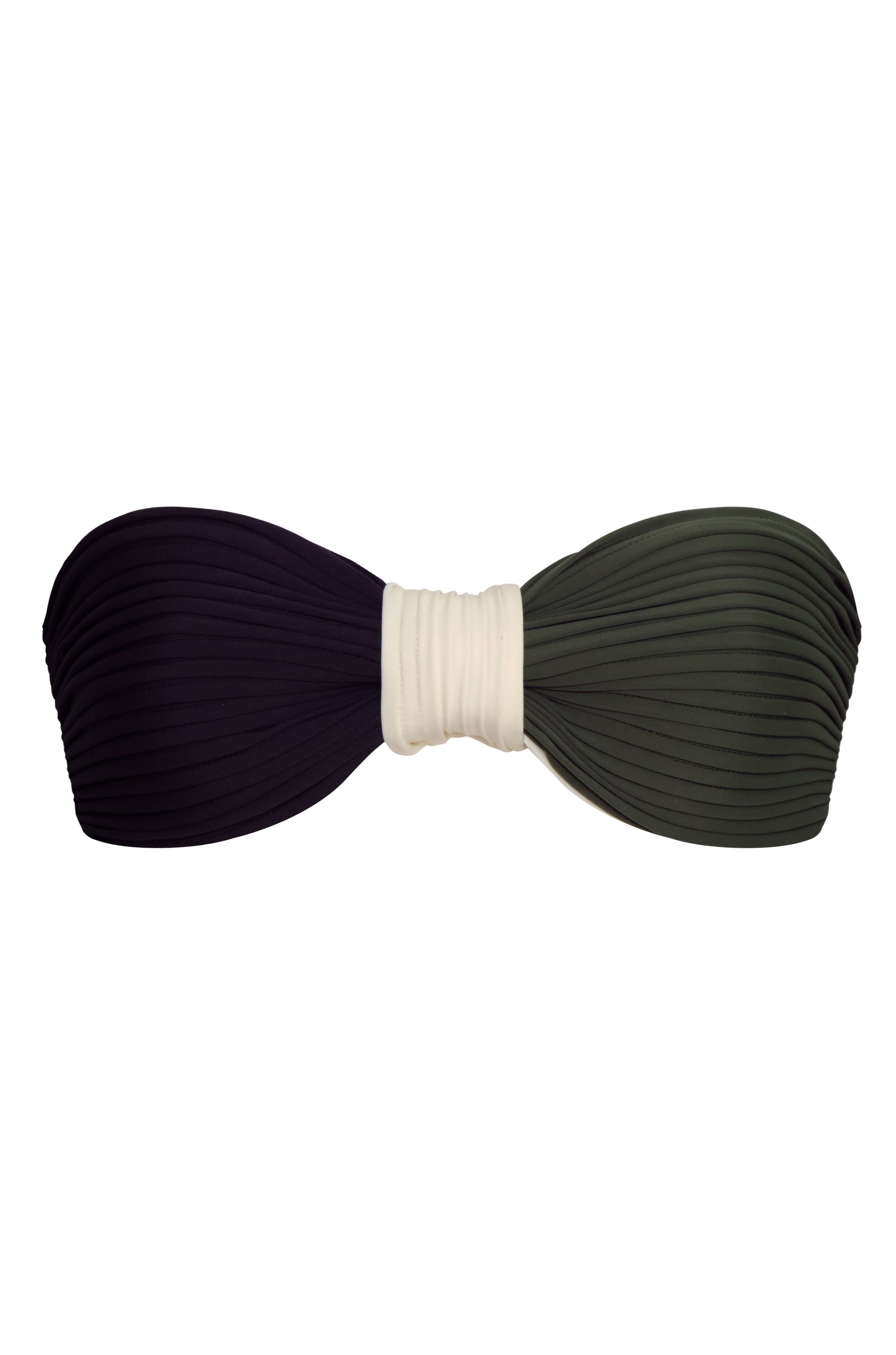 Emma Top in Green & Dark Green