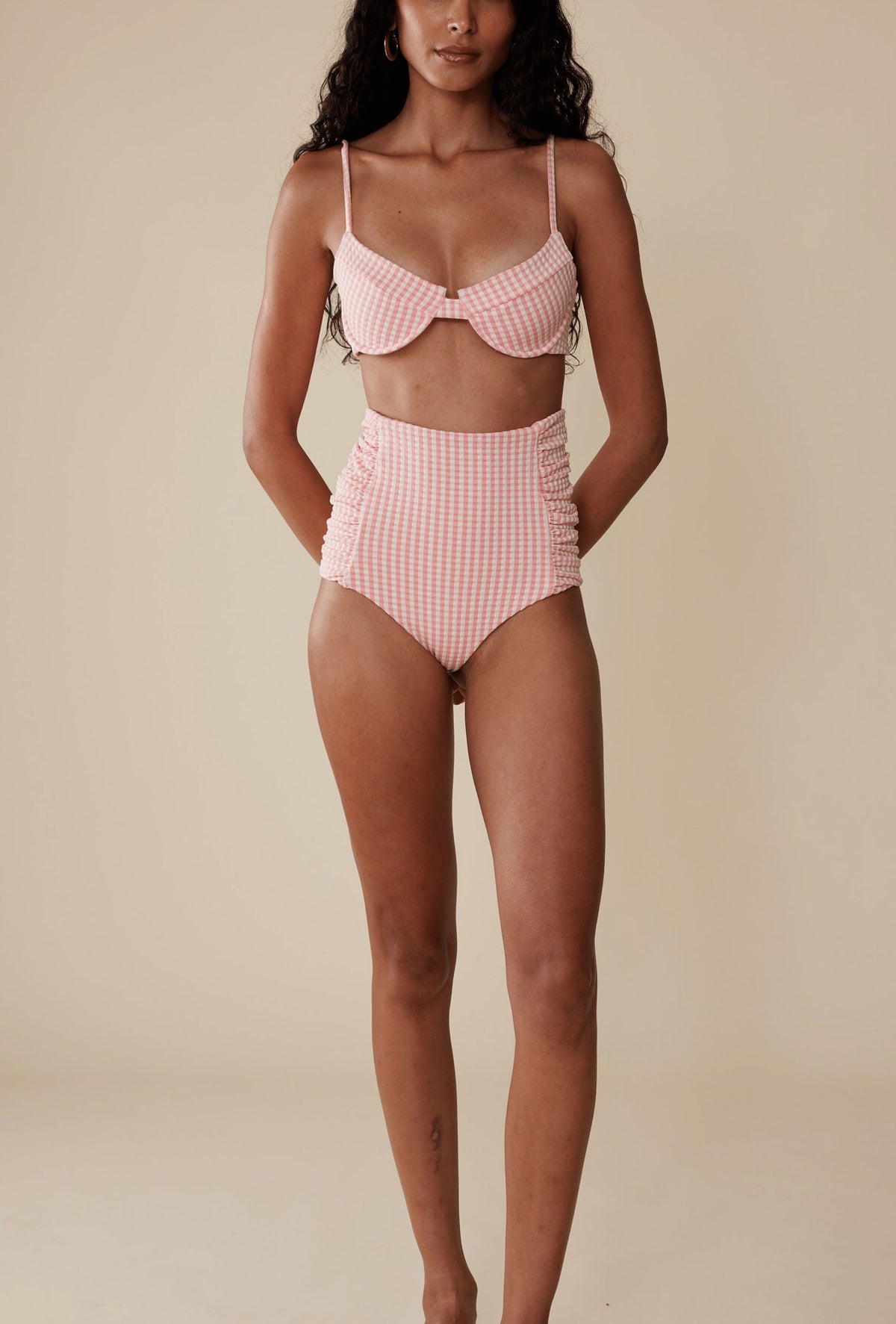 The Lulu Top in Primrose Plaid