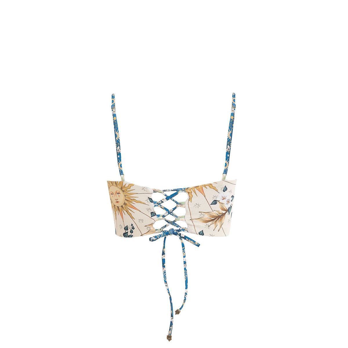 Nader Georgina Bikini Top in Multicolor
