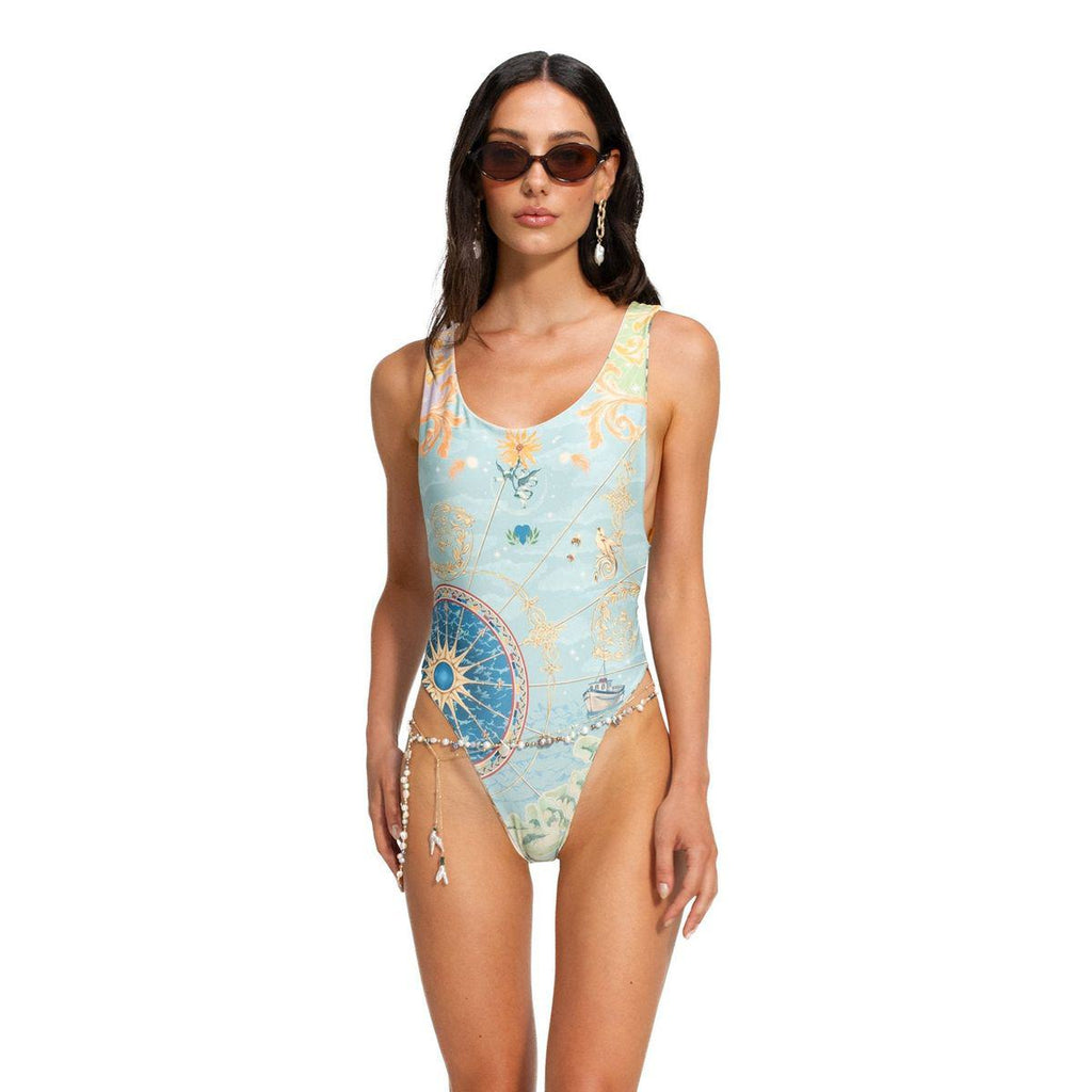 Nader Yara One Piece Swimsuit in Multicolor