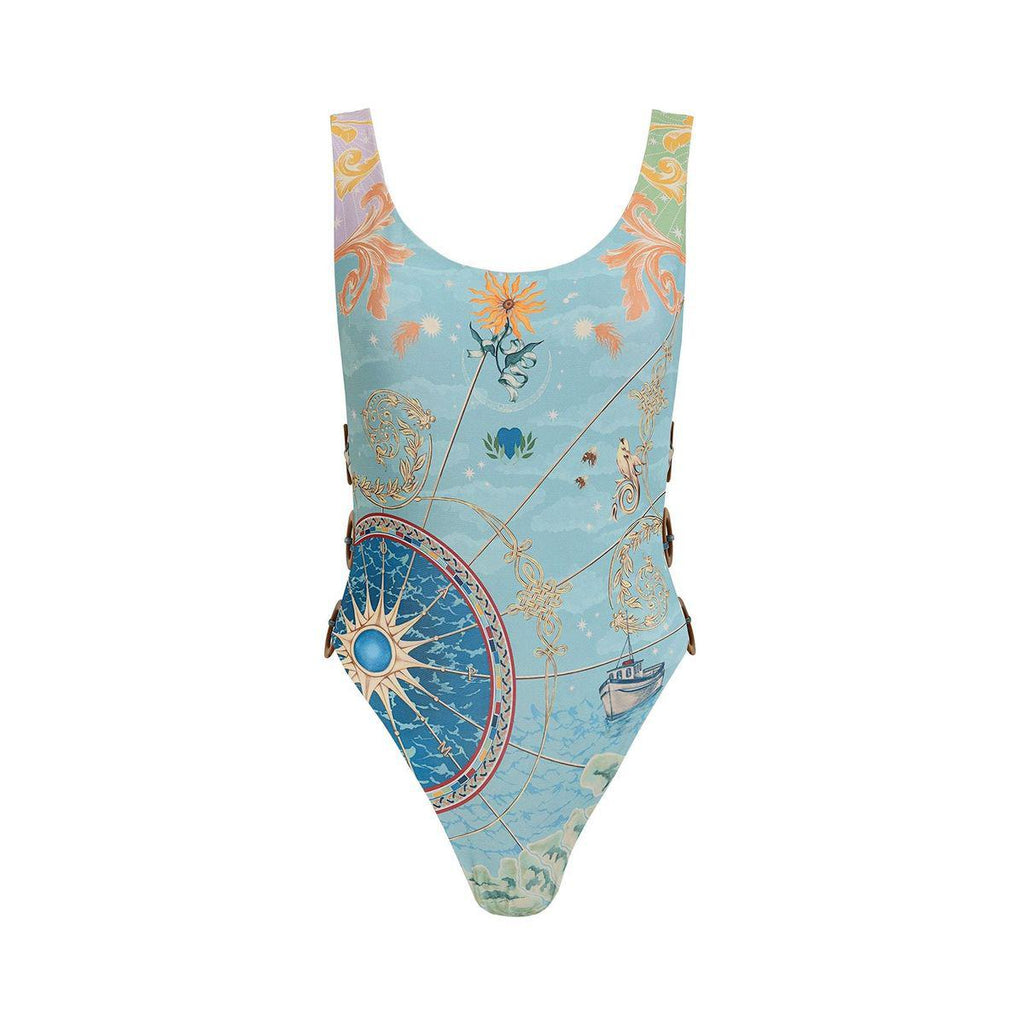 Nader Yara One Piece Swimsuit in Multicolor