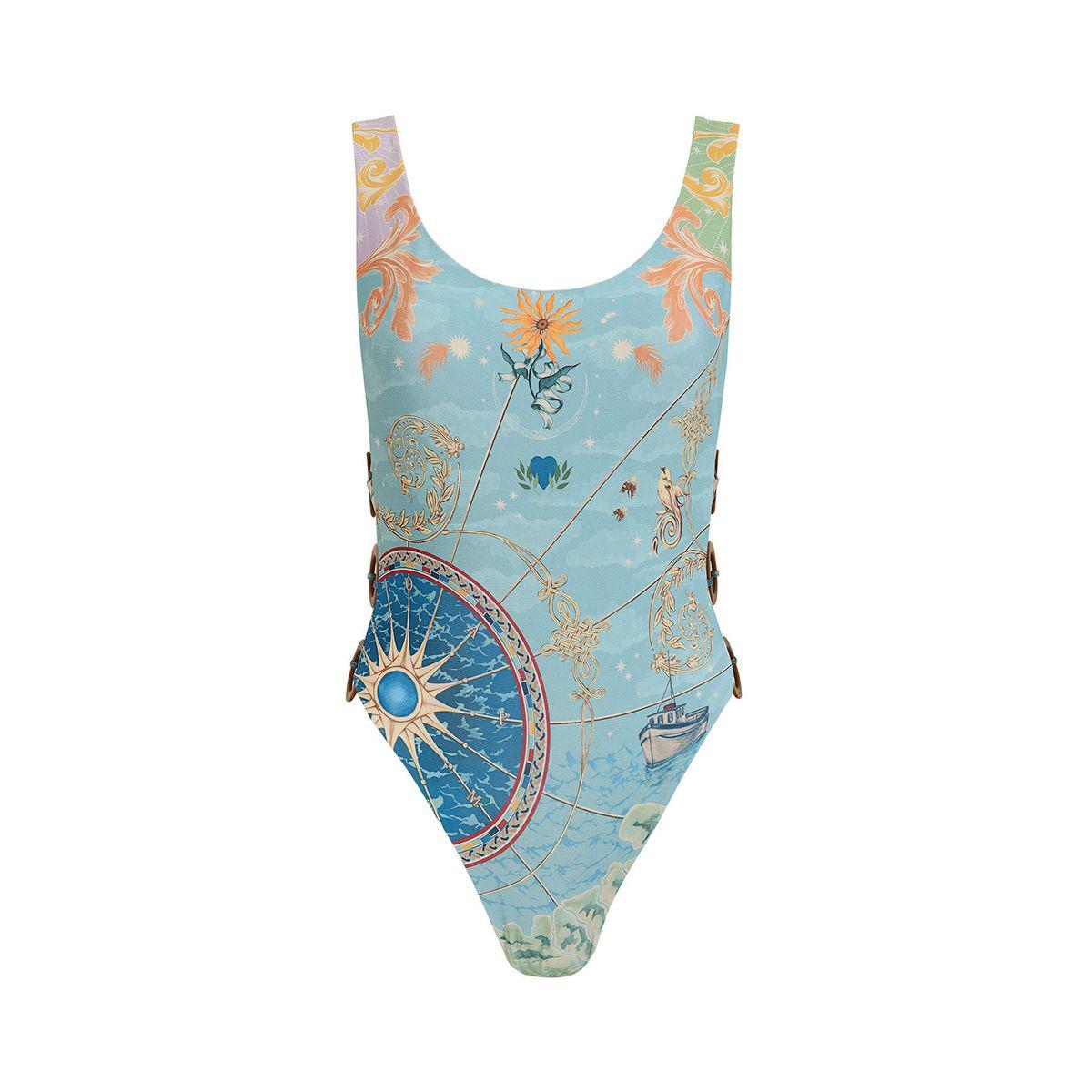 Nader Yara One Piece Swimsuit in Multicolor