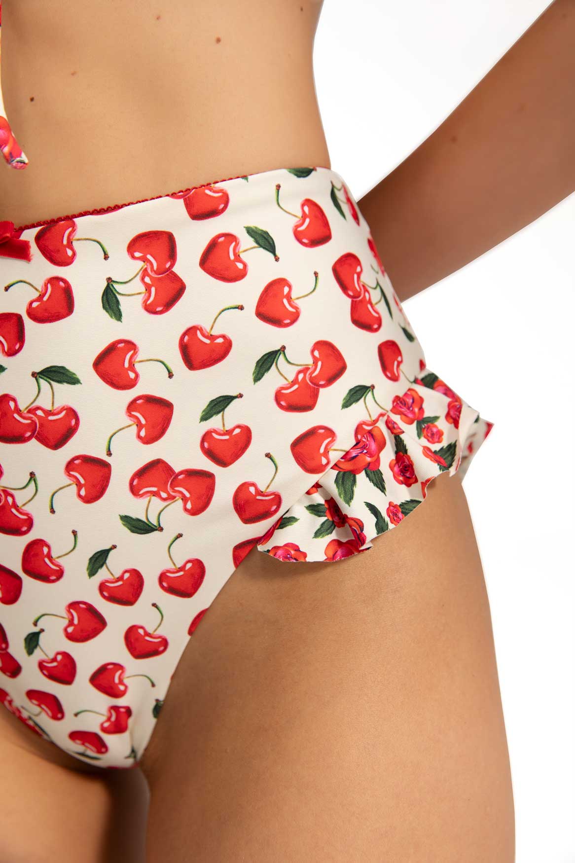 Florencia Bikini Bottom in Cherish