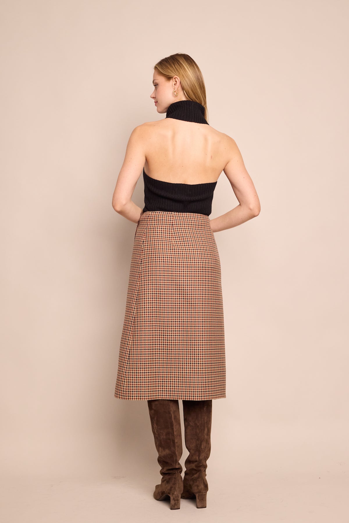 Luca Skirt in Dante Plaid