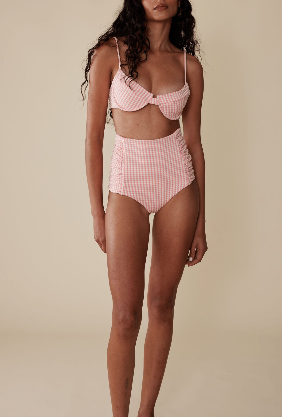 The Lulu Top in Primrose Plaid