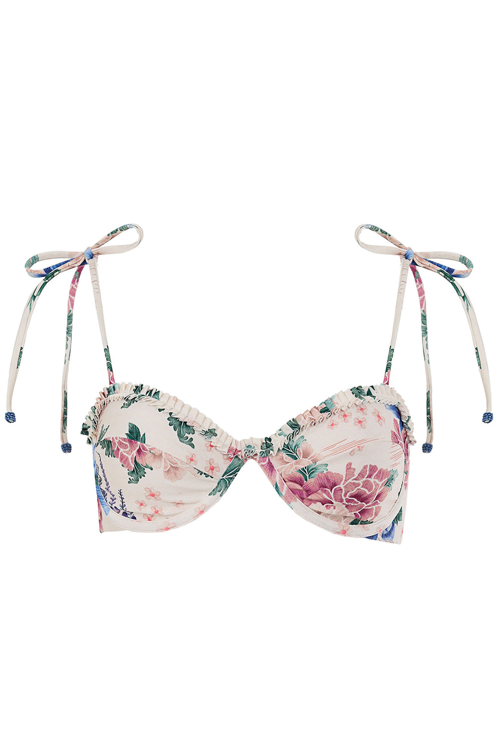 Nader Madelyn Bikini Top in White