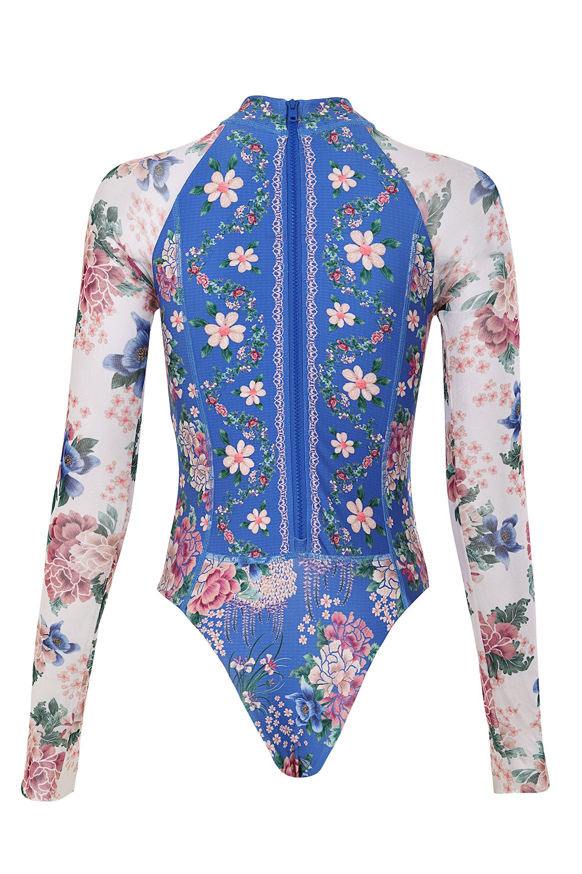 Nader Monti One-Piece Swimsuit in Blue