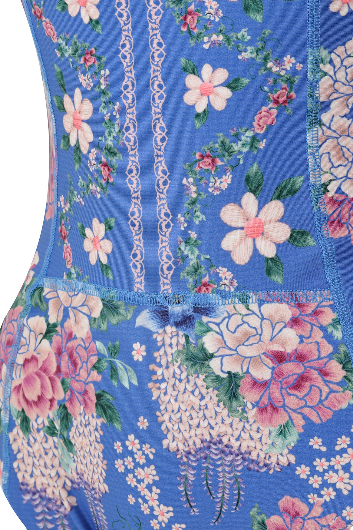Nader Monti One-Piece Swimsuit in Blue