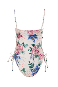 Nader Posh One-Piece Swimsuit in White