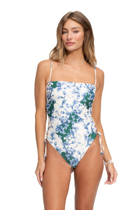 Nader Posh One-Piece Swimsuit in White