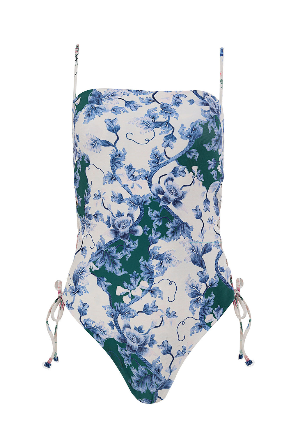 Nader Posh One-Piece Swimsuit in White