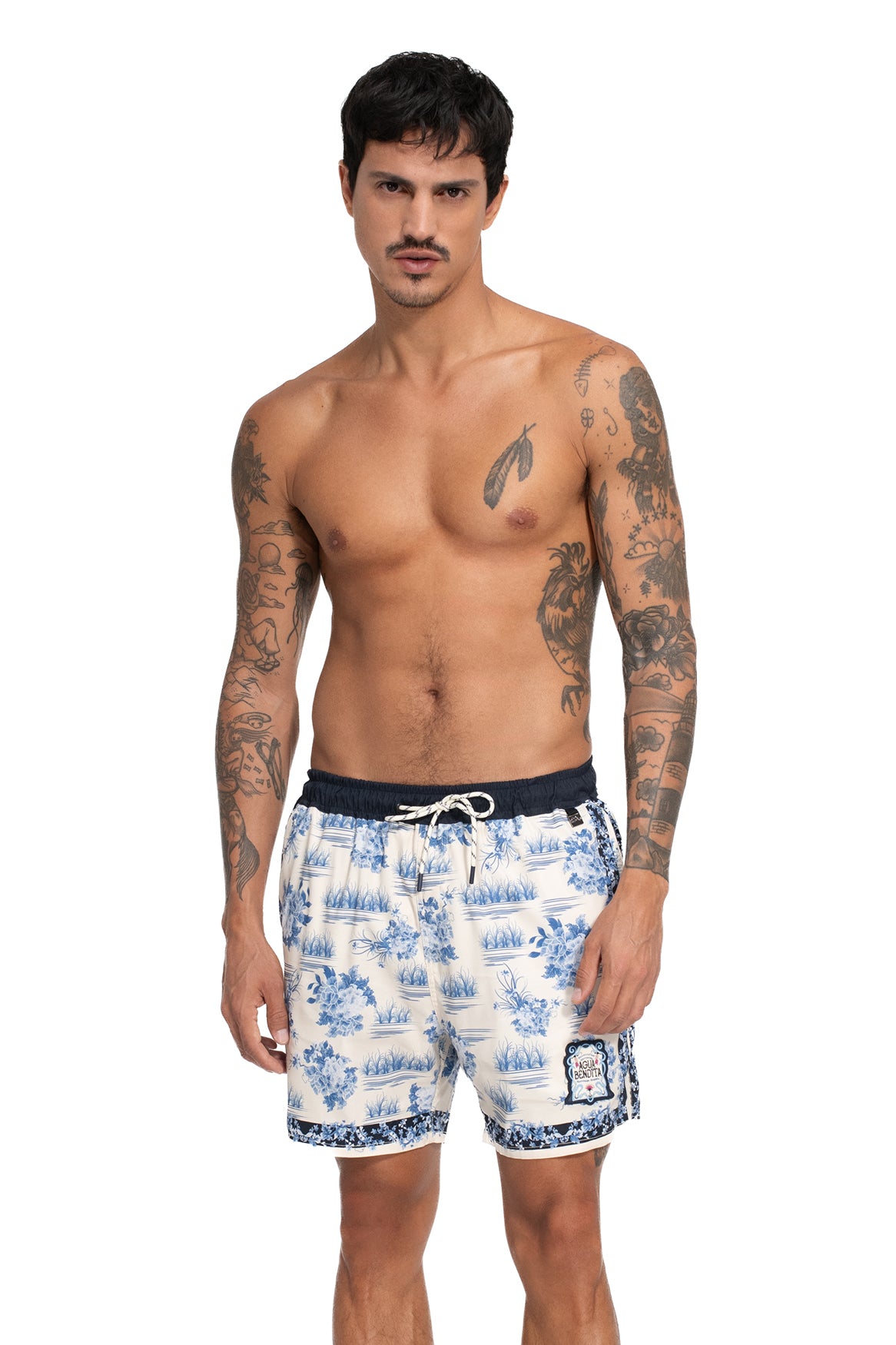 Nader Joe Men’s Swim Trunks in Multi