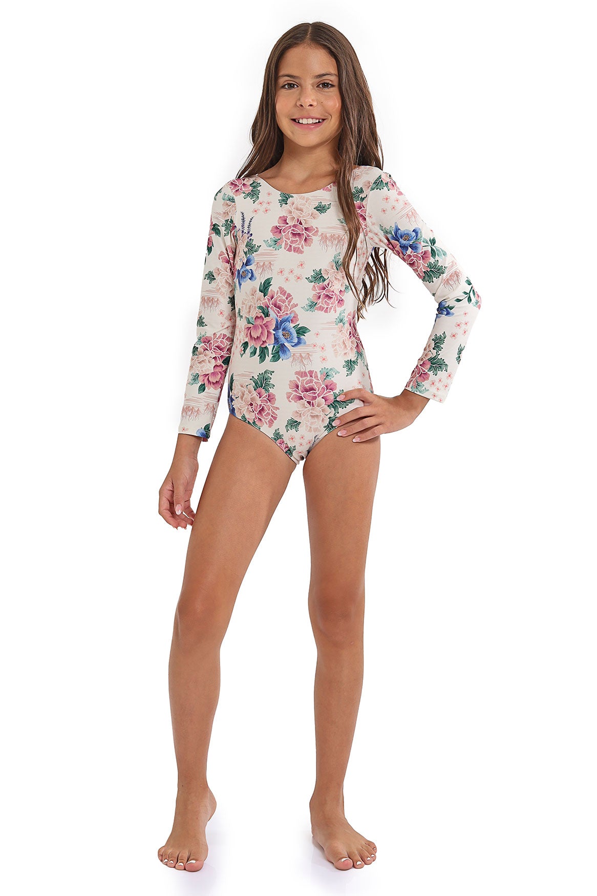 Nader Honey Kids One Piece Swimsuit in Multi