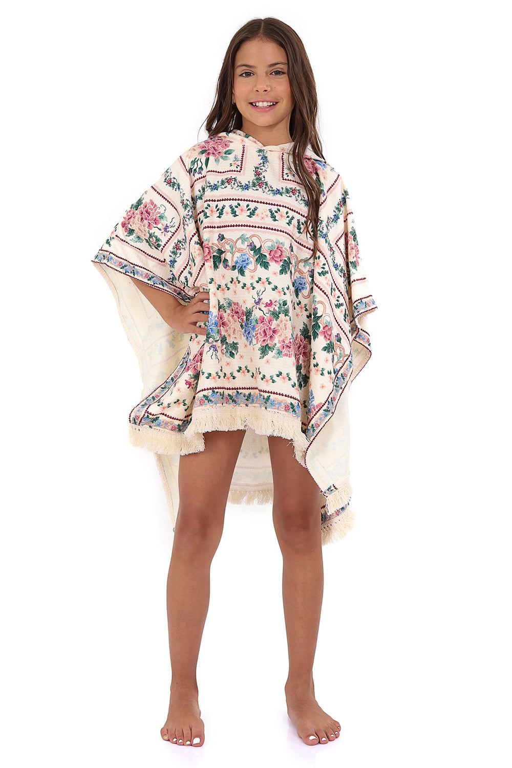 Nader Susy Kids’ Poncho Towel in Multi