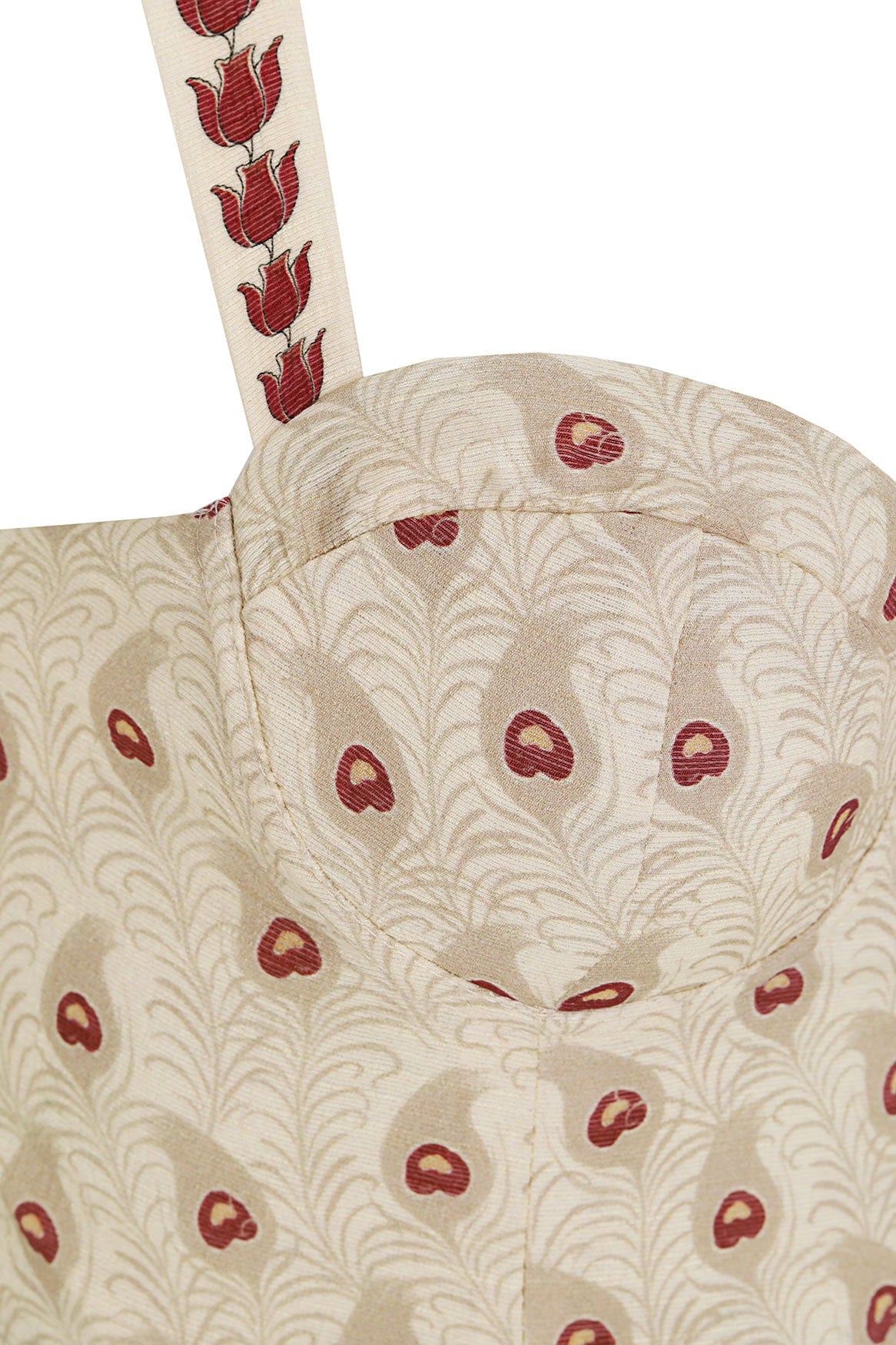 Nader Lupe Crop Top in Natural