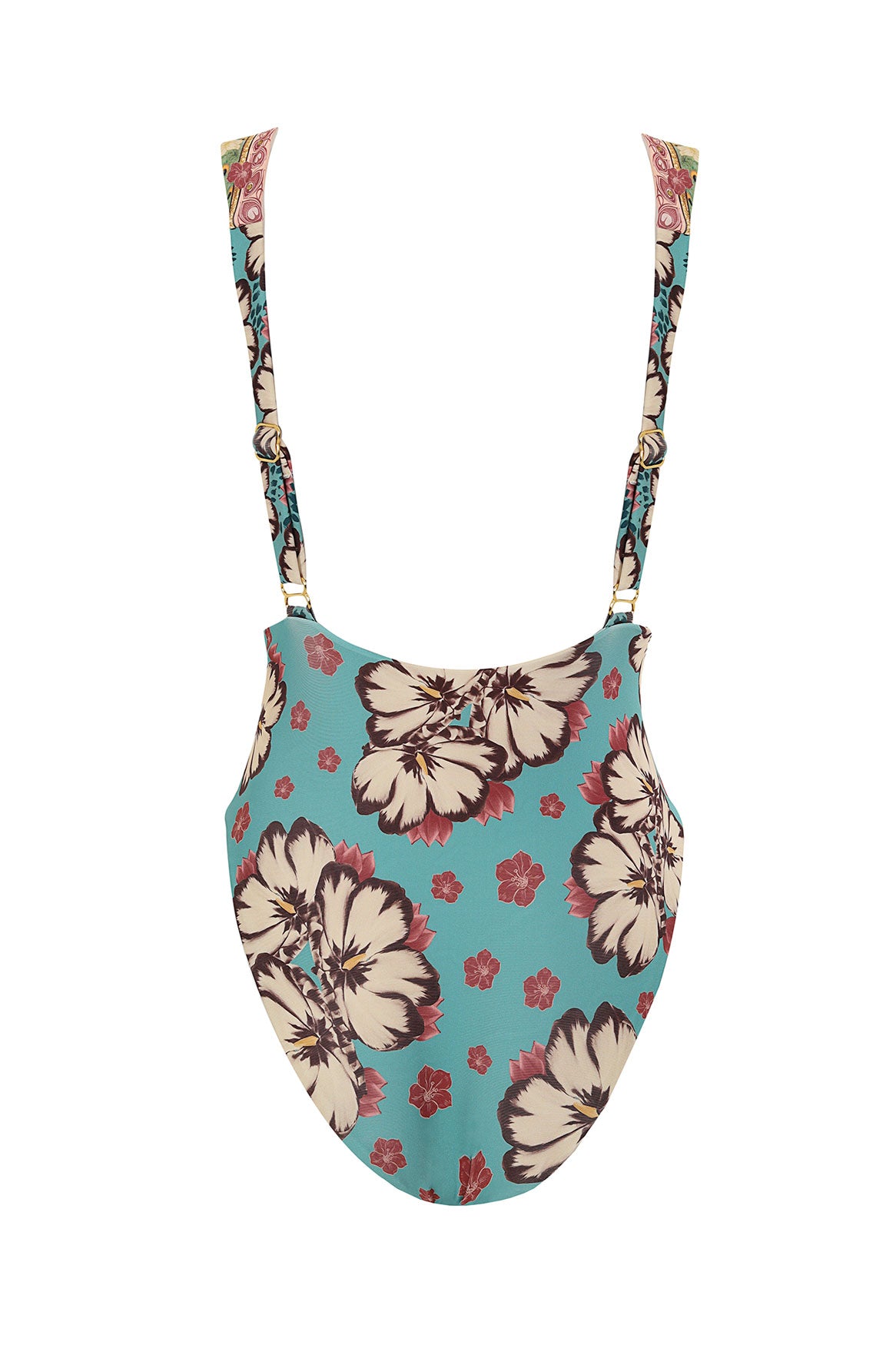 Nader Ellis One-Piece Swimsuit in Green