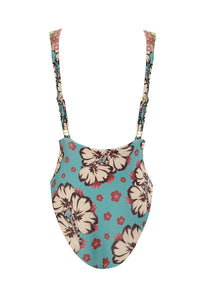 Nader Ellis One-Piece Swimsuit in Green