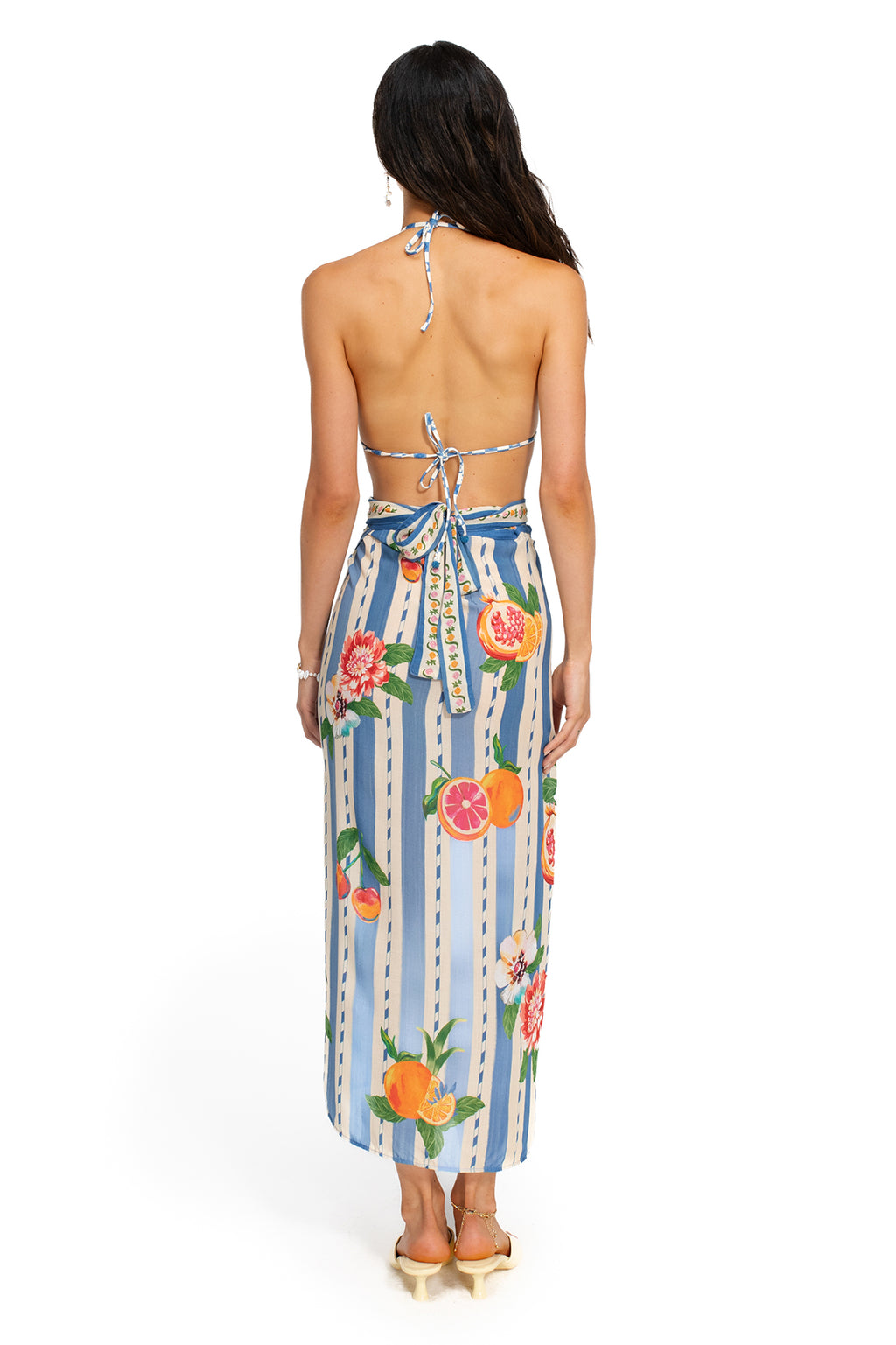 Zinna Pareo Cover-Up in Blue