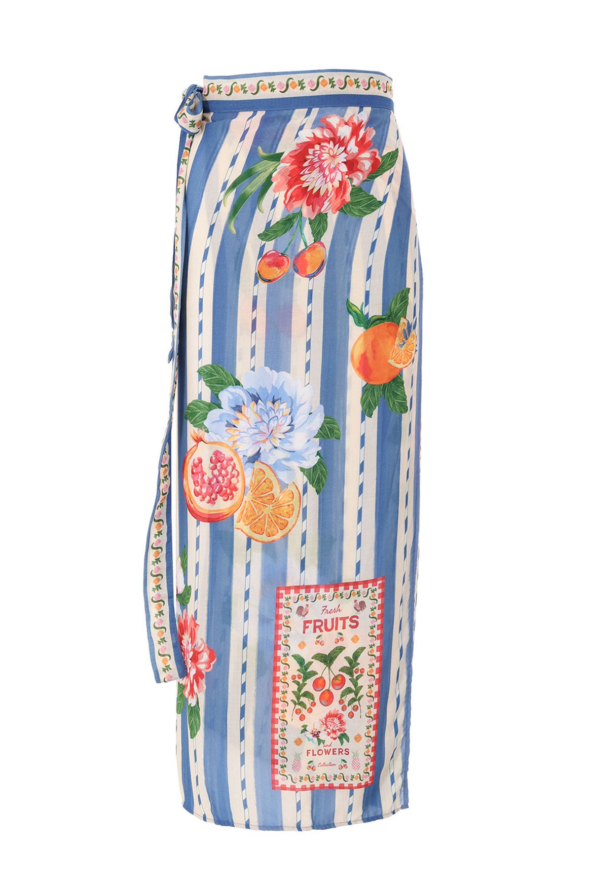 Zinna Pareo Cover-Up in Blue