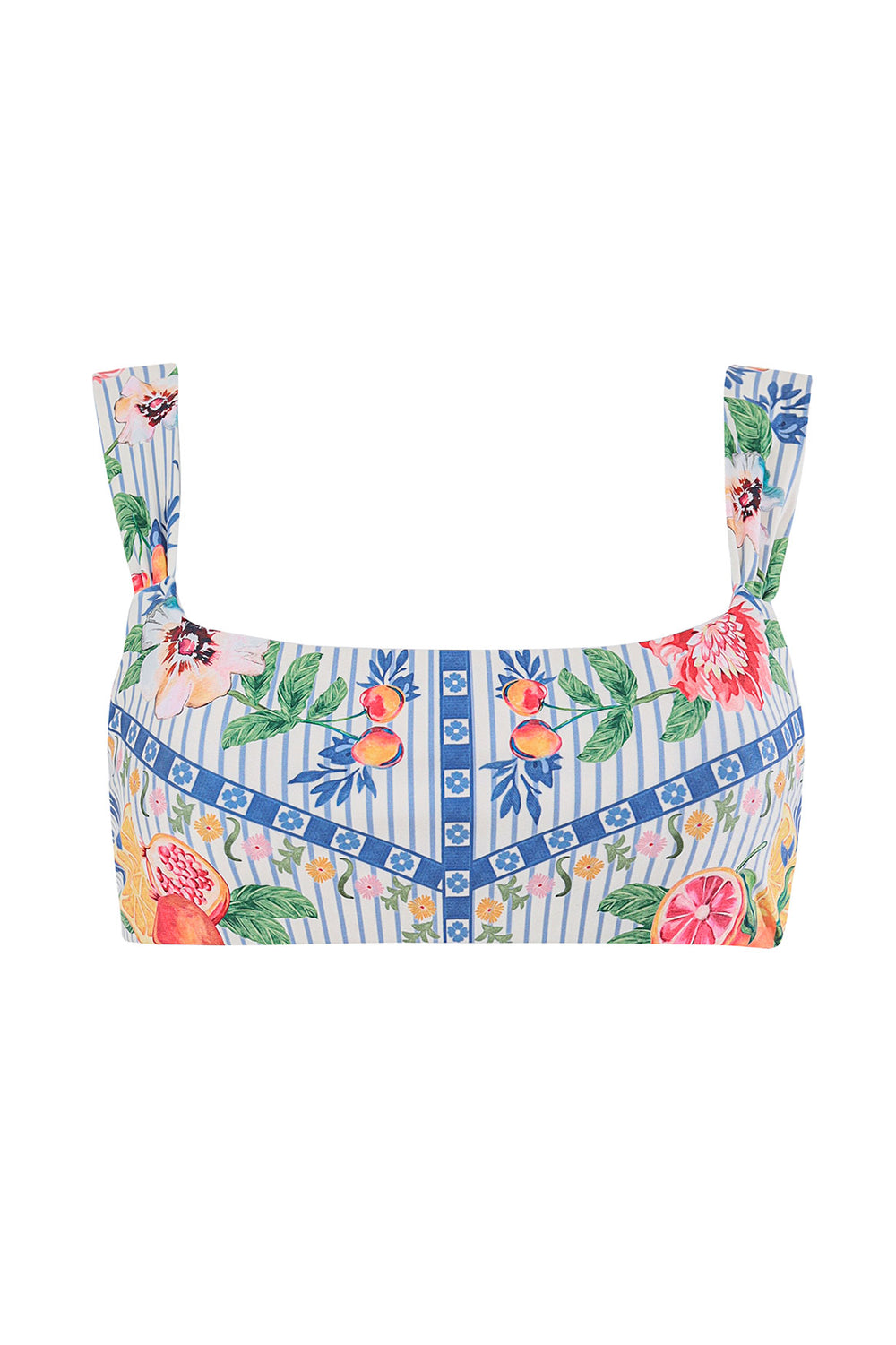 Sele Bikini Top in White