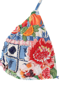 Valle Bikini Top in Multi