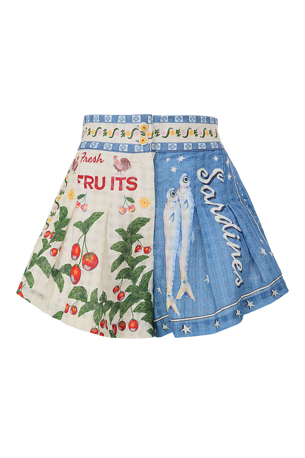 Nalia Shorts in Blue