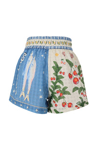 Nalia Shorts in Blue