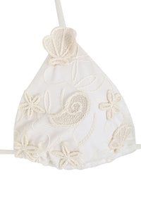 Nader Lolita Bikini Top in White