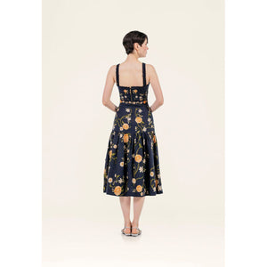 Nispero Valle Midi Dress