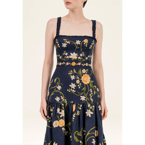 Nispero Valle Midi Dress