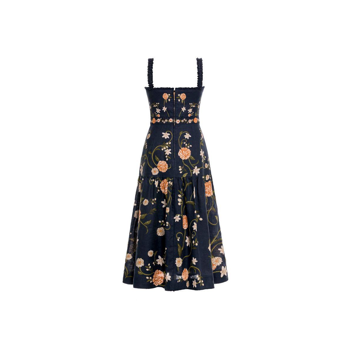 Nispero Valle Midi Dress
