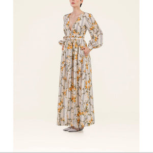 Frambuesa Valle Maxi Dress