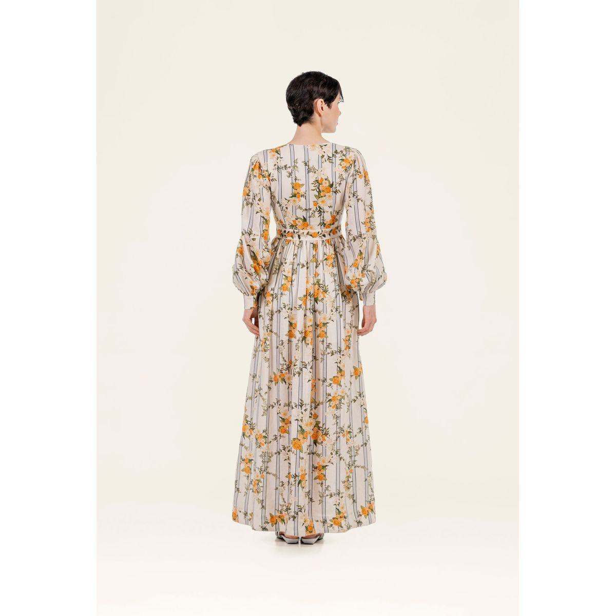 Frambuesa Valle Maxi Dress