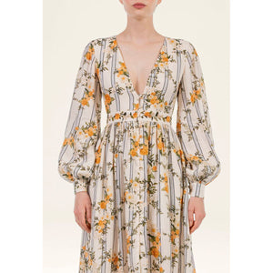 Frambuesa Valle Maxi Dress