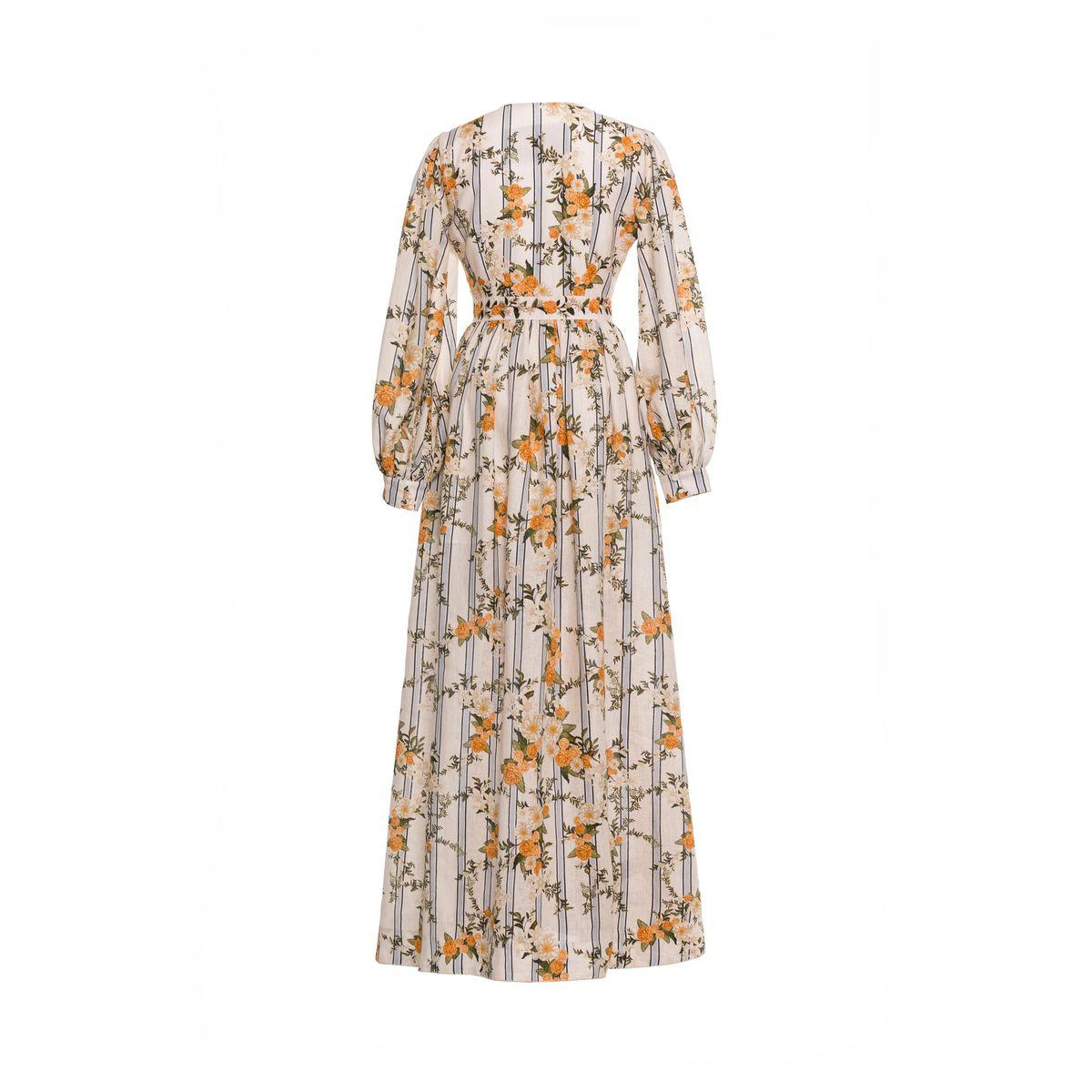 Frambuesa Valle Maxi Dress