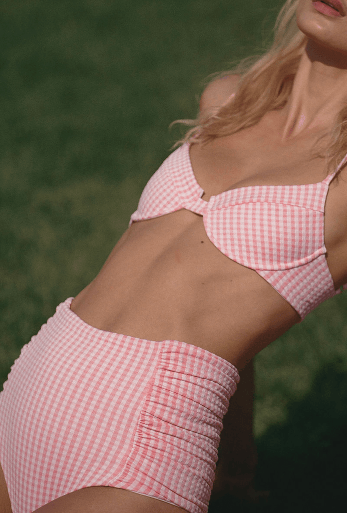 The Lulu Top in Primrose Plaid