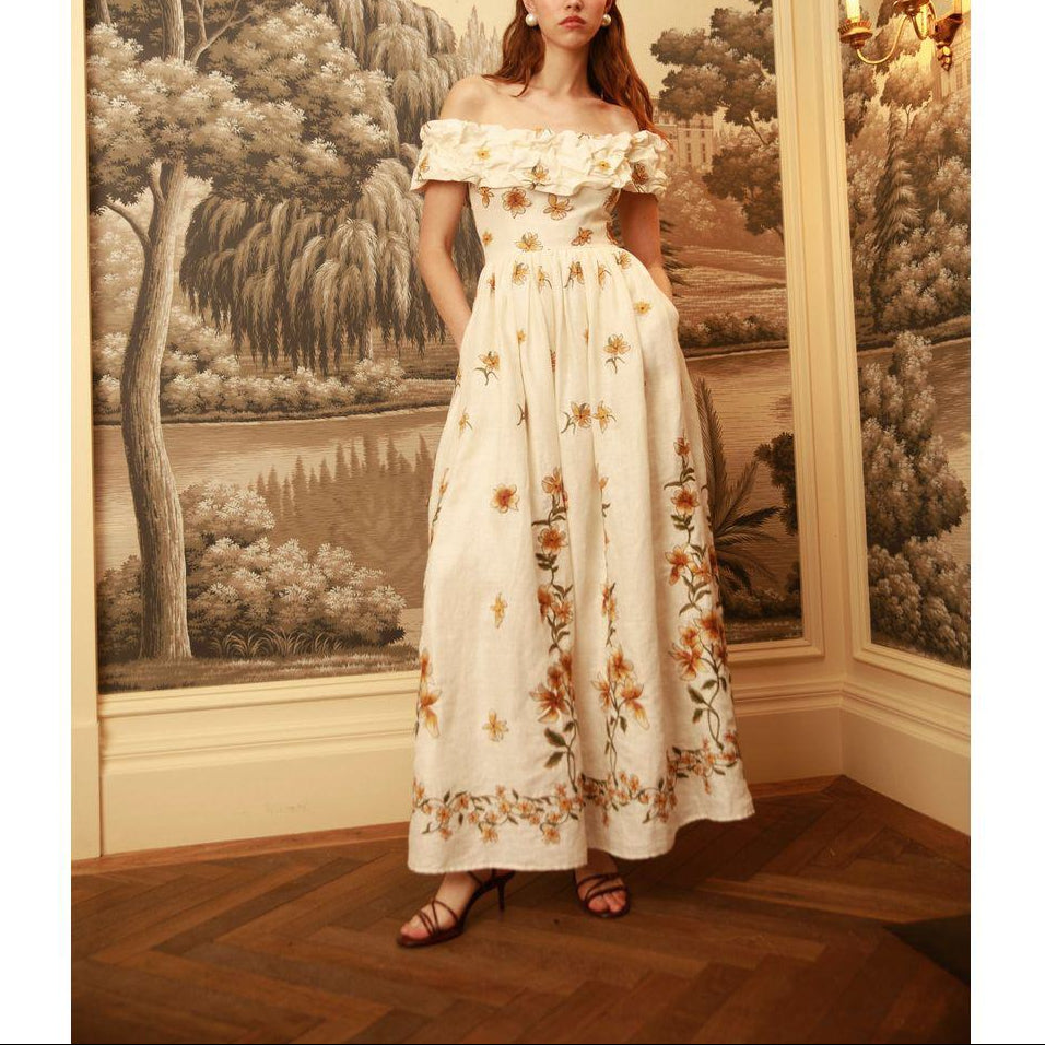 Espliego Promesa Maxi Dress