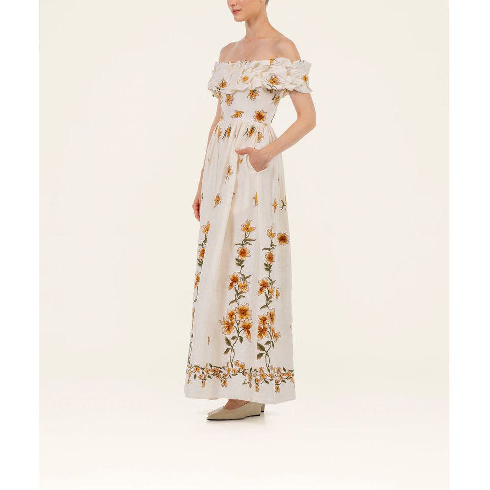 Espliego Promesa Maxi Dress