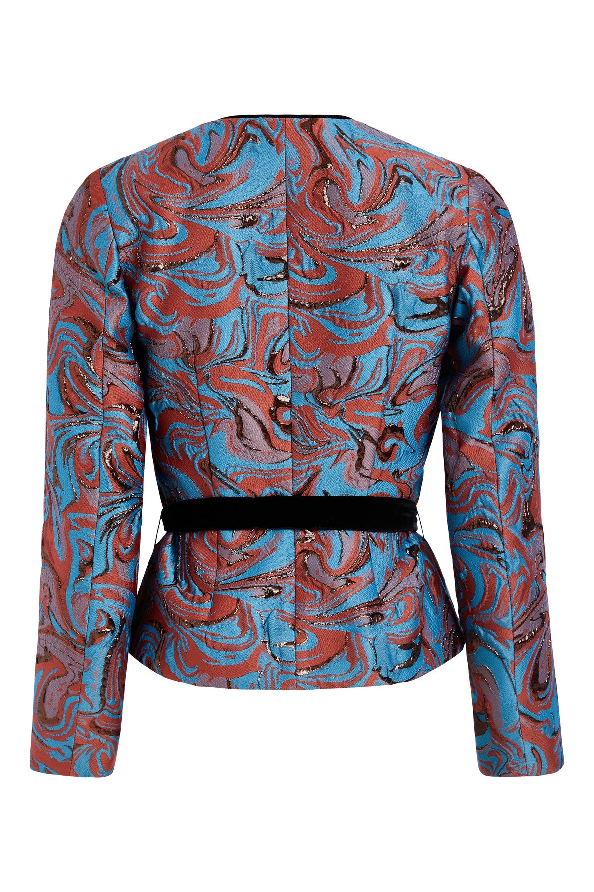 Chital Swirl Brocade Jacket