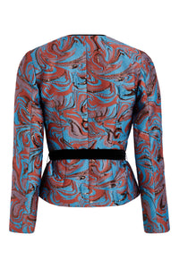 Chital Swirl Brocade Jacket