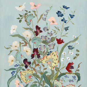 Robin's Egg Cornucopia Print: No. 2