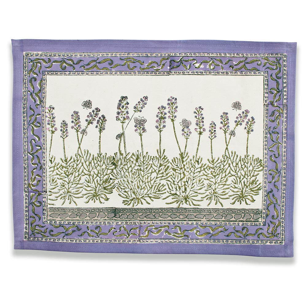 Lavender Purple Mats, Set of 6