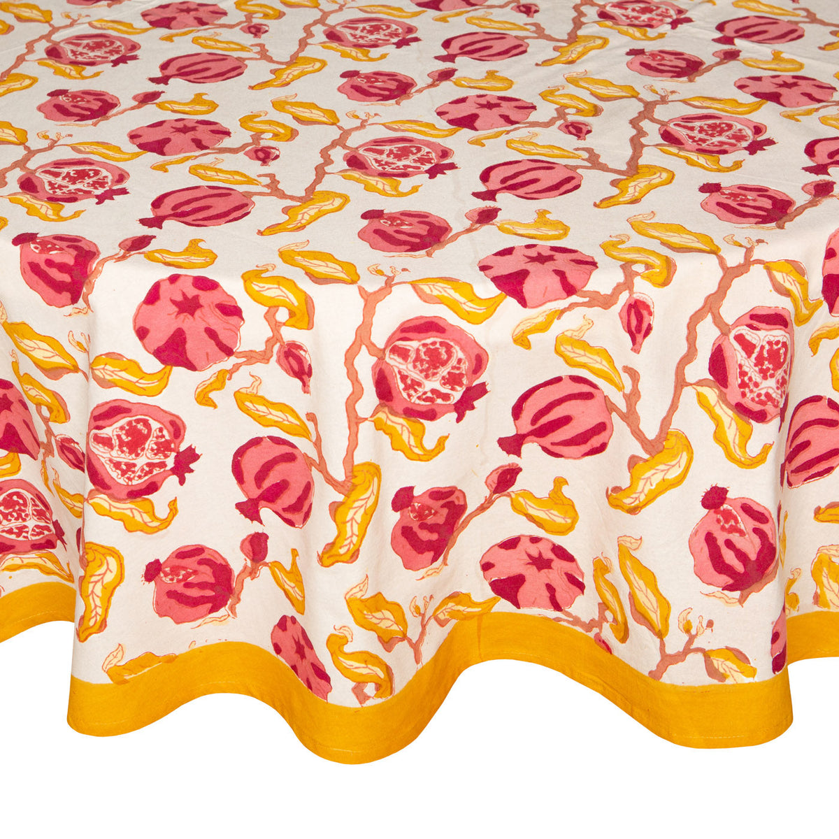 French Tablecloth Pomegranate