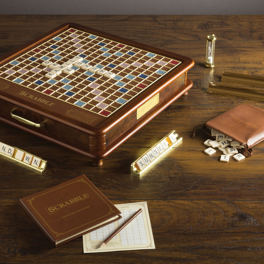 Luxury edition Scrabble Game good