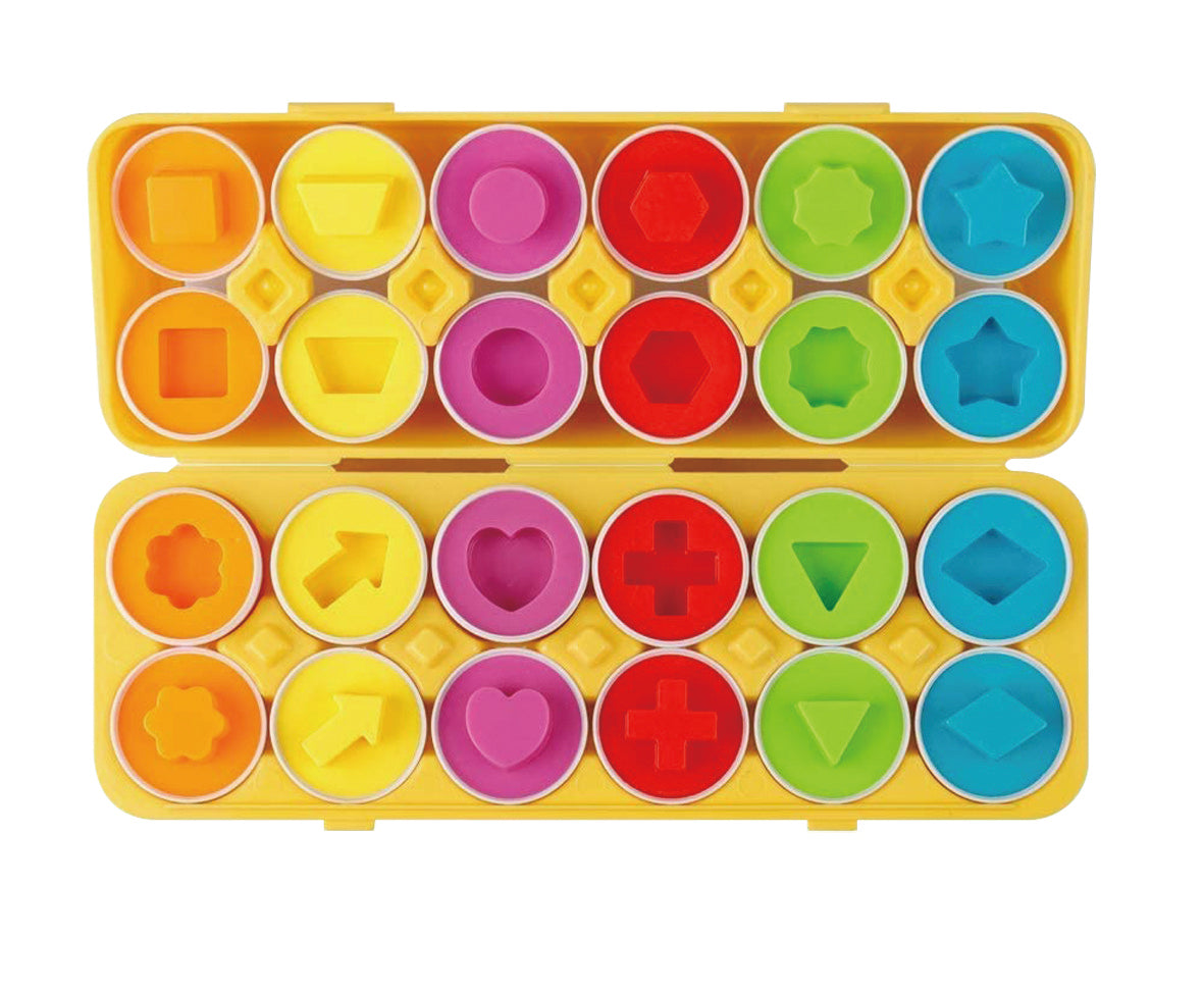 Shape Sorter Eggs 12 Piece playset