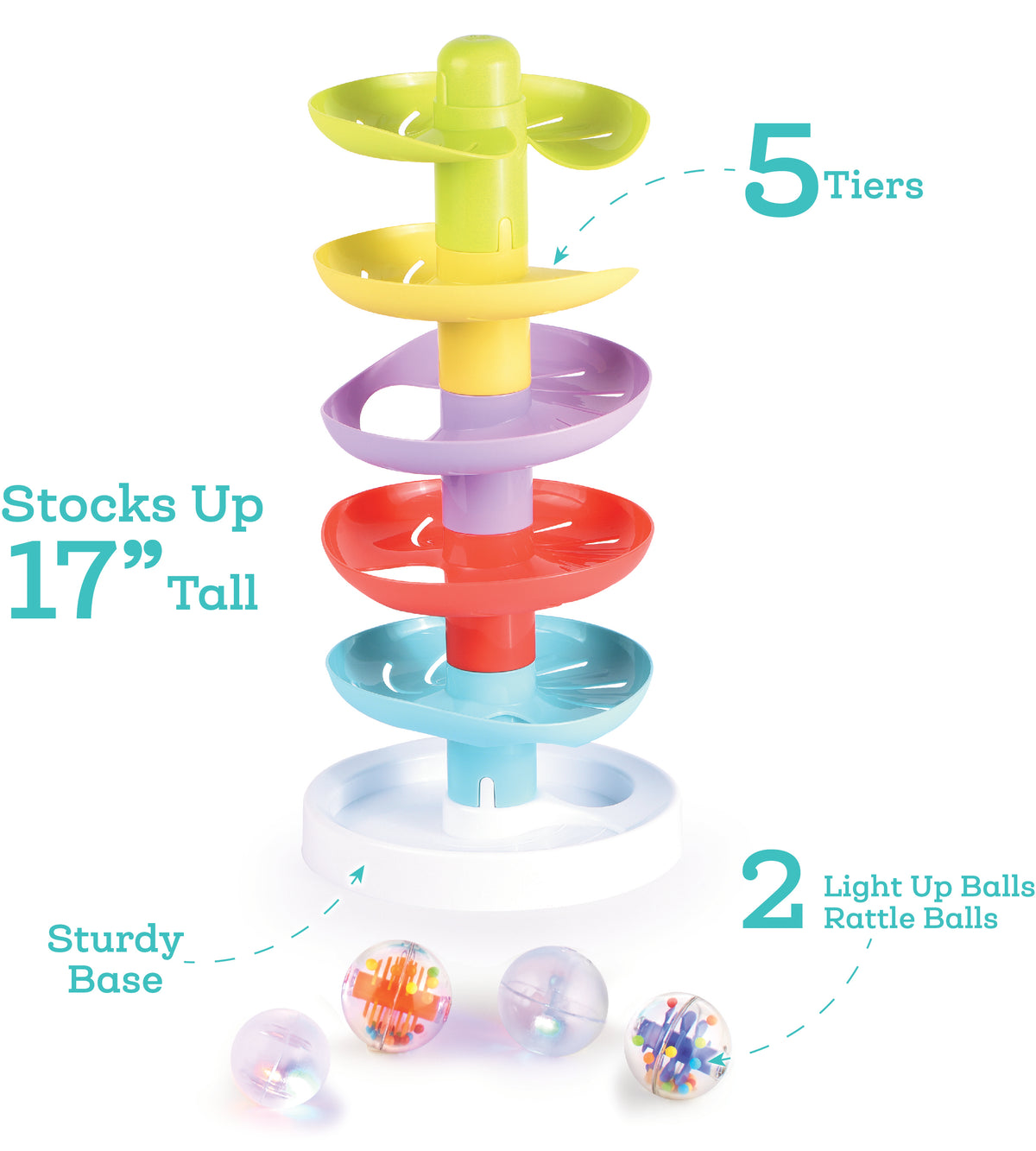 Sparkle 'n Roll Ball Tower