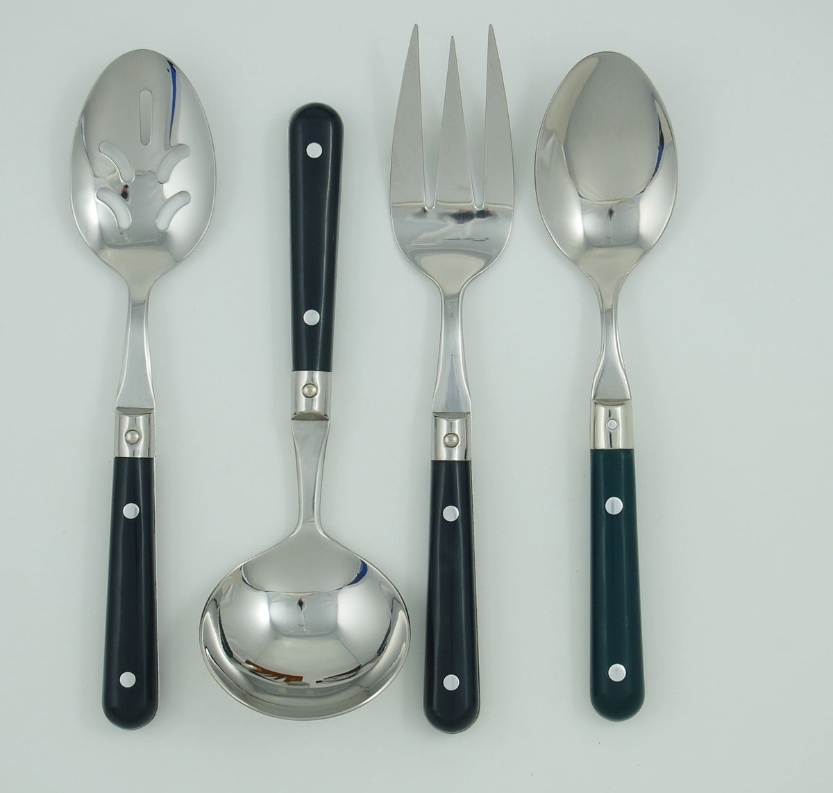 LePrix 4-Piece Hostess Set in Hunter Green